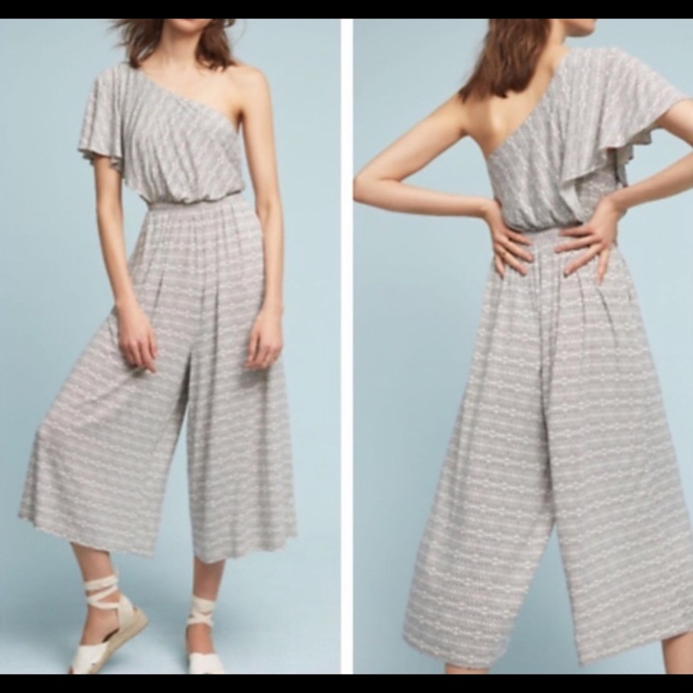 Anthropologie Maeve one shoulder size L